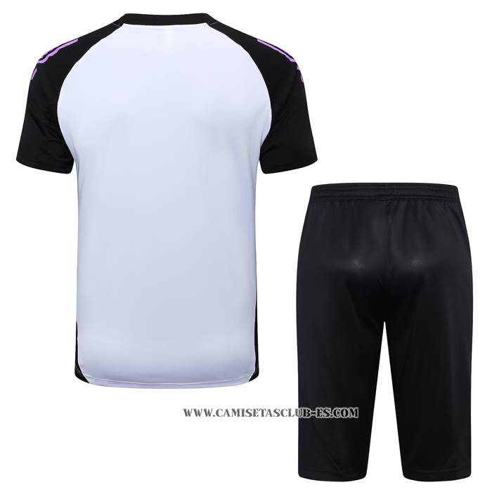 Chandal del Alemania 24-25 Manga Corta Blanco - Pantalon Corto